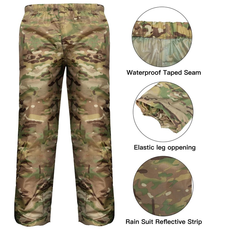 LOOGU Rain Suit, Rain Gear for Men Waterproof, Lightweight Rain