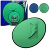 Blue Green 2 in 1 Background Screen Collapsible Portable Chromakey
