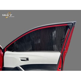 Custom Fit Front Seat Side Windows (2pcs) Sun Shade for 2022 2023 2024 Toyota Corolla Cross SUV, Insulated Sunshade Privacy Accessories Blockout UV Reflector Protection (Made in USA)