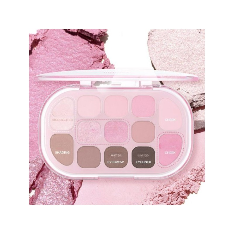 LILYBYRED Dewy Fit Palette Special Set 2items, Shade:02 Pink Milk