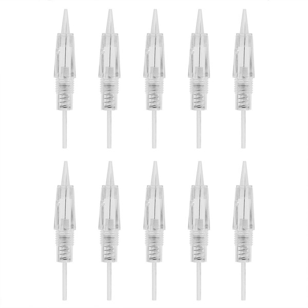 Tattoo cartridge needles, professional disposable eyebrow lip, tattoo needle, 1 pc/10 pieces (10 pieces R1)