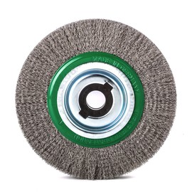 Lessman Stainless Steel Wheel Brush D200xw25-27x16 Bore