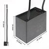 Yetaida CBB61 Ceiling Fan Capacitor, 8uf 450V AC Fan Capacitor