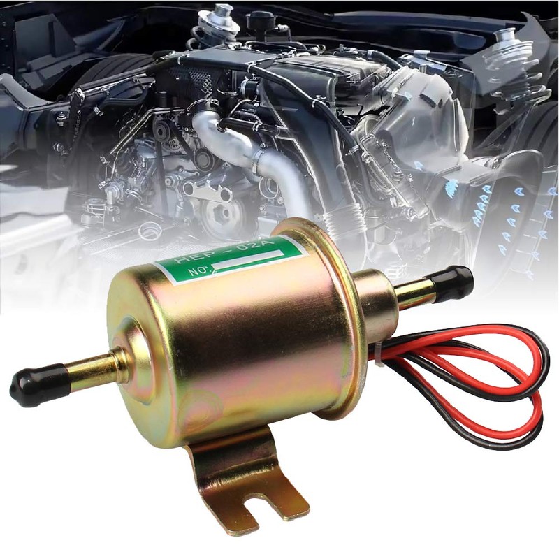 Universal Electric Fuel Pump 12V 1.2A Gas Diesel Inline 4-7