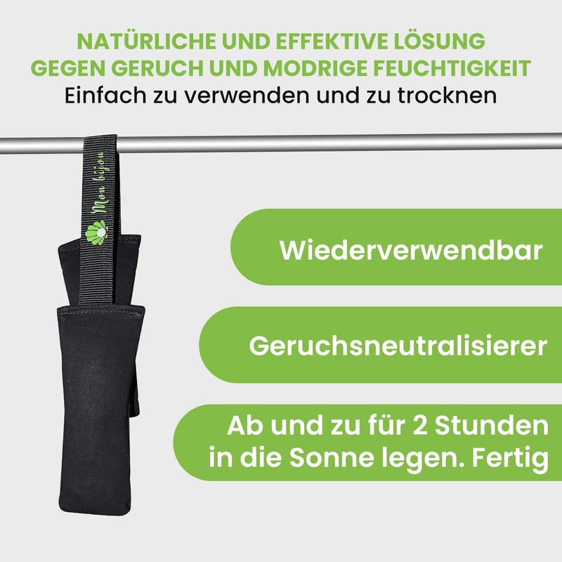 Mon Bijou Bamboo Activated Carbon Natural Deodorizer Odour Remover Freshener