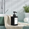 Anhow 3 x 450 ml Shampoo Bottles for Filling, PETG