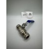 15mm Lever Ball Valve with Blue Handle, WRAS Approved,Compression Ends,