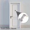 HOJLKLD Door Viewer Peephole,200 Degree Solid Brass Peep Holes for