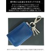 BlissLeather Oil Cordovan Genuine Leather Smart Key Case [Inner Himeji