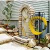 Artigarden Freestanding Garden Hose Holder Stake with Brass Faucet, Heavy