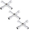 Shoyisenka 3 pieces of 4-hole universal cross key - multi-function
