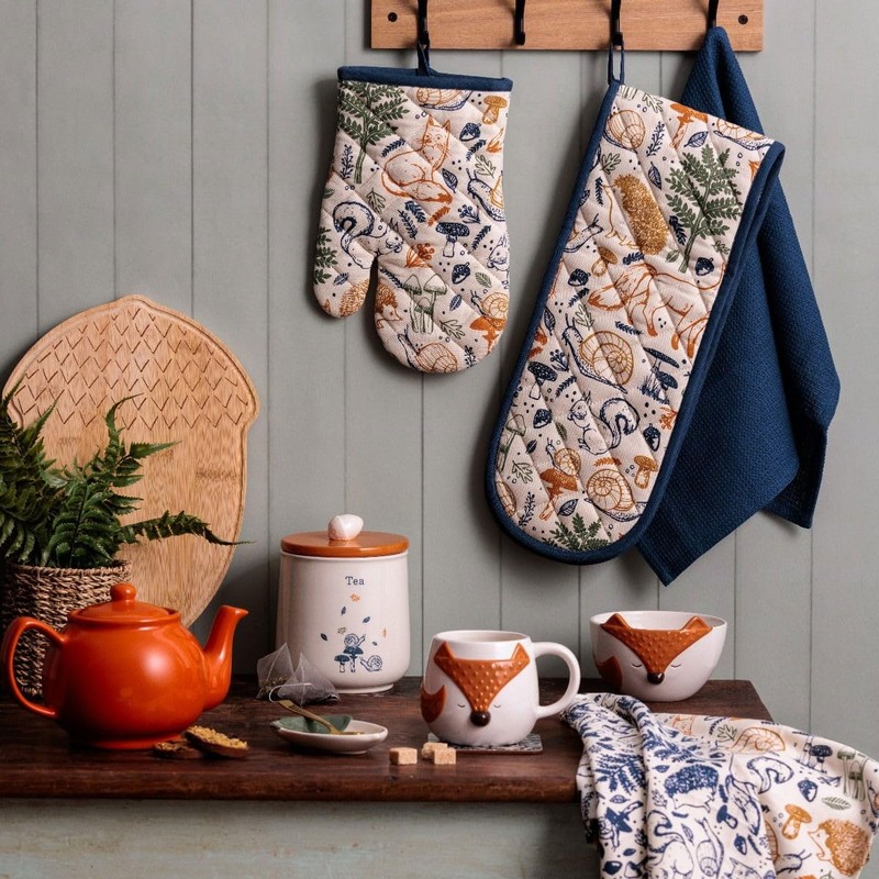 Price & Kensington Woodland Single Oven Glove