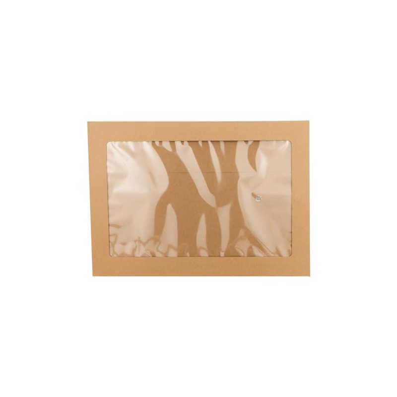 Envelope C4, 324 x 229 mm, Panoramic Window, Twine Closure,