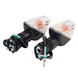 XuLong Front Rear Turn Signal Indicator Lamp Compatible with KAWASAKI KLR650 KLE650 KLR KLE 650 KLE500 KLE 500 NINJA 1000 650R ZX-10R ZX-10RR ZX-6R ZX-6RR ZX10R ZX10RR ZX6R ZX6RR Z1000 Z750 Z750S