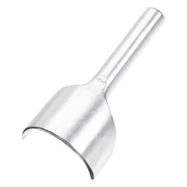 sourcing map Half-Round Shaped Leather Cutter Punch 45mm Strap End Punch Tool for Crafting Strap Belt Wallet and Bag