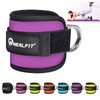 NEALFIT Ankle Strap for Cable Machine, Gym Ankle Cuff for