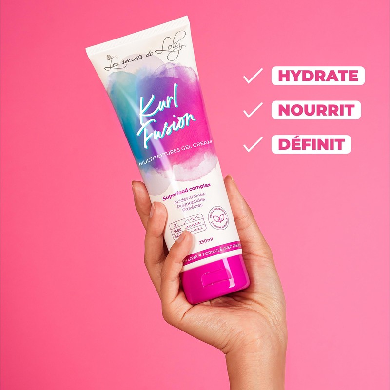 Les Secrets de Loly Kurl Fusion - Curl Gel Cream