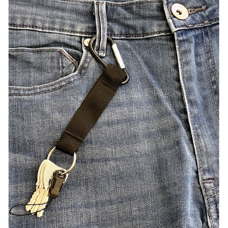 pubblimania 4 in 1 Carabiner Clip ID Badge Holder Key