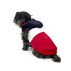 Huskimo Mt Buller Dog Coat, Navy/Red, 22cm