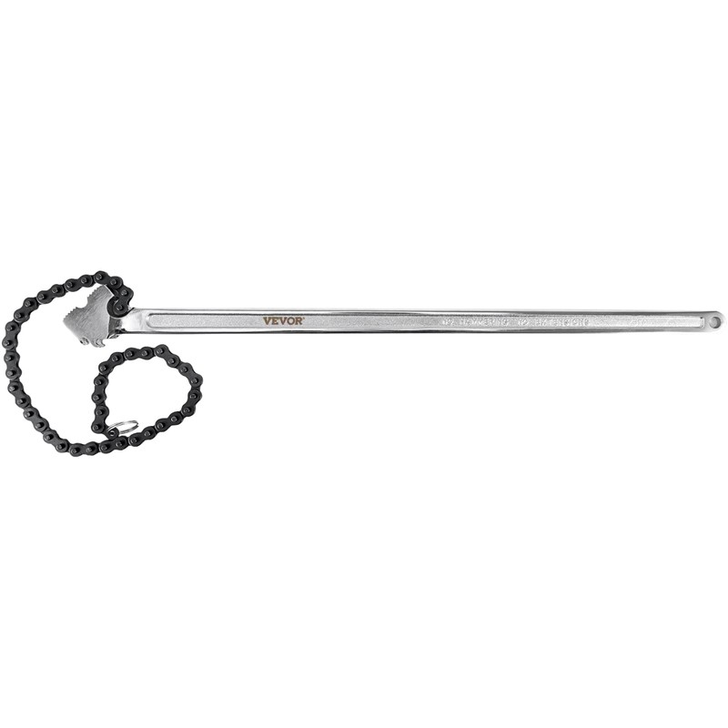 VEVOR 24 Inch Pipe Chain Wrench Heavy Duty 6.7 Inch