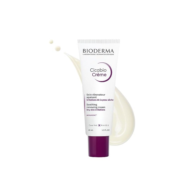 BIODERMA, Cicabio, Crema Cicatrizante Creme+, Alivia el malestar en Lesiones,