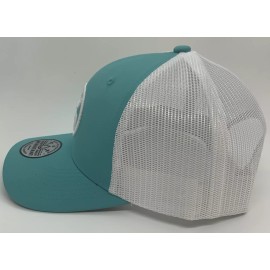 Hooey O Classic Turquoise White Mesh SnapBack 2209T-TLWH