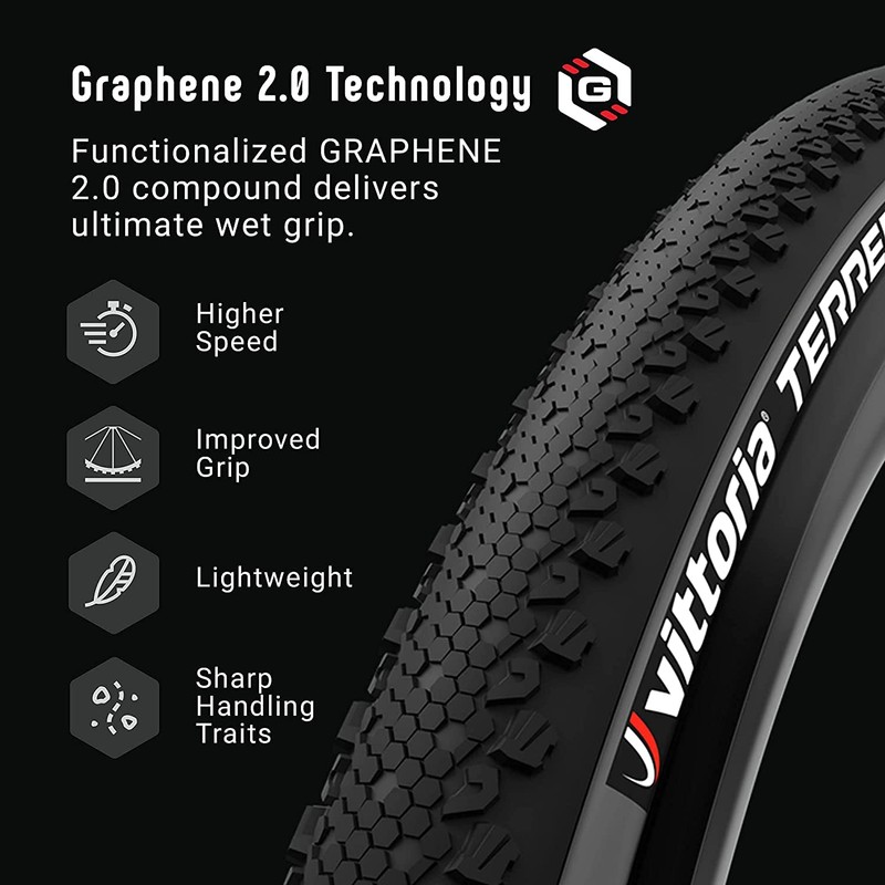Vittoria Terreno DRY Tubular G2.0 700x31mm Black (Tire Side Tan