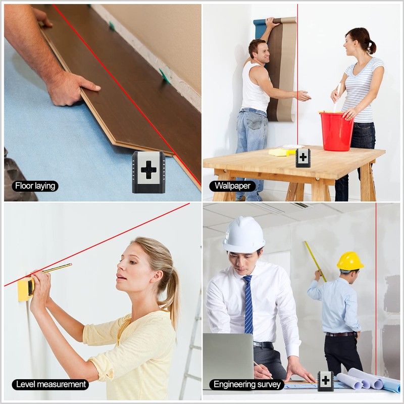 Laser Level 50 Feet, LEERCHUANG Self Leveling Laser Level for