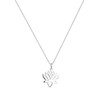 Elli Women's Jewellery Necklace with Pendant Lotus Flower Talisman Silver