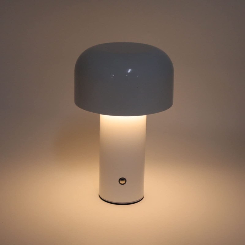 Jeanoko USB Mushroom Light Touch Control Desk Lamp Mini Night