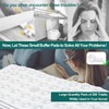 Cabinet Door Bumpers Pack of 200 Self Adhesive Bumpers Pads,