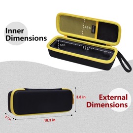 LTGEM Case Compatible with DEWALT Cordless Screwdriver DWHT66719, Hard Carrying Travel Case for DEWALT Cordless Screwdriver DWHT66719