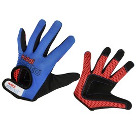KIDDIMOTO Kids Full Finger Gloves - Kids Bike, Balance Bike, Scooter and Skateboard (Gloves for Girls and Boys) | Available in Various Sizes and Designs