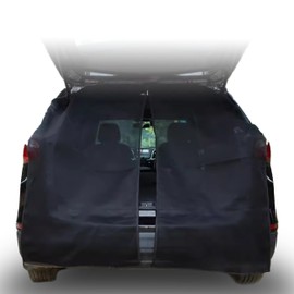 Car Tailgate Mesh Screen for SUV Camping, Bug Screen for Car, Magnetic Mosquito Net, Car Camping Accessories, Camping Car Tail Tents（SUV MPV Size: XL）