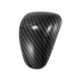 X AUTOHAUX Car Gear Shifting Knob Cover Trim ABS Carbon Fiber Pattern for Honda Accord Sedan 9th Gen 2013-2017
