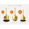 Cherin Mini Buddhist Utensils, Orin Set, Gold