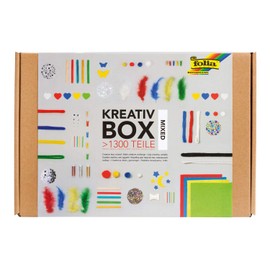 Folia Craft Paper Case Christmas, Colourful