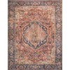 Loloi II Layla Red / Navy 7'-6" x 9'-6" Area Rug