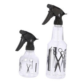 FOYTOKI 2pcs Hair Spray Bottle Water Spray Bottle for Hair Fine Mist Spray Bottle for Hair Barbers Water Sprayer Watering Pot Spray Bottles Watering Sprayer Plastic Travel Plant Adjustable