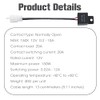 Pack of 2 LED Indicator Relay 12 V 2 Pin,