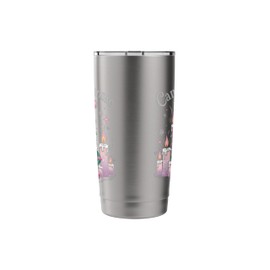 Candle Gnome Christmas Joyful Spirit Stainless Steel Insulated Tumbler