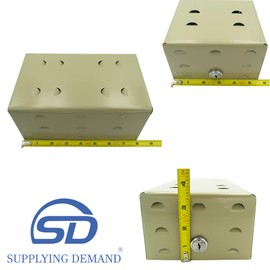 Supplying Demand BTG-UWM Steel HVAC Thermostat Guard Internal Dimensions 6-3/4 x 4-1/2 x 3-9/16 Inches