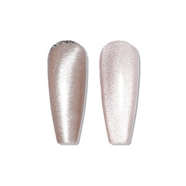 The Nail Pastry Gel Polish Set - 1Pc Juicy Mirror Cat Eye LED/Uv Nail Gel Polish Gift for Women & Girls (Gold)