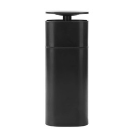 Liquid Push Down Pump Dispenser, One-Touch Pump Bottle Dispenser, Empty Pumping Bottle for Dish Soap, Body Wash, Nail Polish & Makeup Remover (Black)
