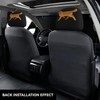 DITXIT Cute Golden Retriever Universal Car Headrest Cover Soft Car