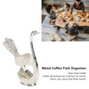 Swan Base Holder Coffee Dinnerware Set Light Luxury Innovative Swan