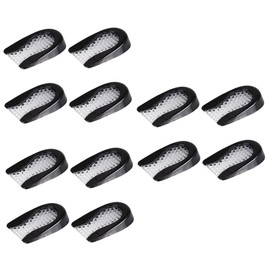 TOVINANNA 6pairs Comfortable Shoe Half Pads Absorption Heel Protectors for Foot Anti-wear Design Washable and Easy to Use for Sports Running and Casual Footwear