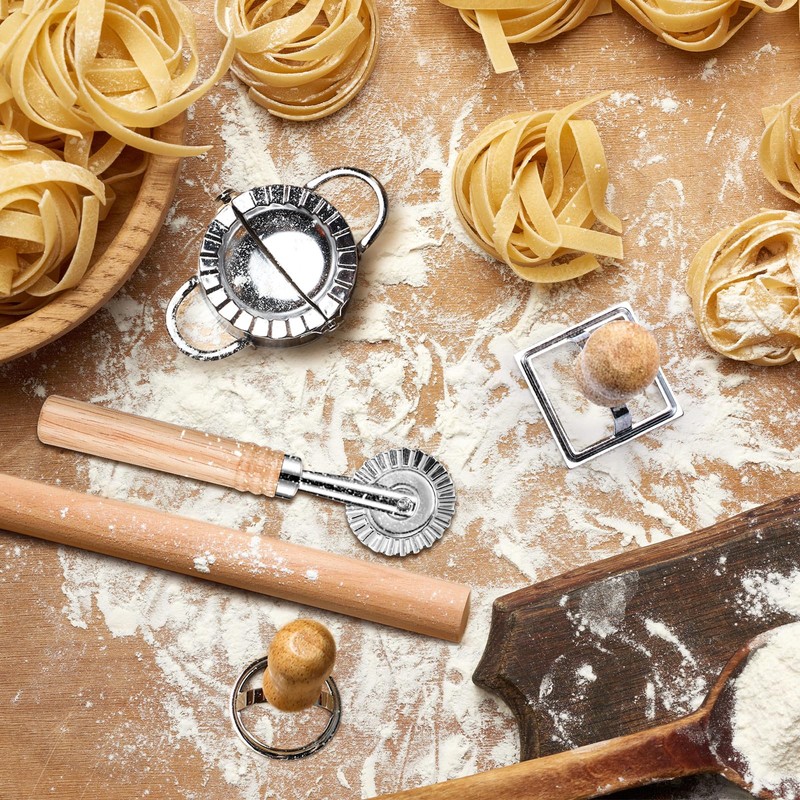 8 Pieces Ravioli Mold Set, ravioli cutter, Ravioli Maker Cutter