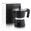 Sivaphe Aluminum Moka Pot 3 Espresso Cups, Percolator Espresso and