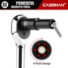 CASOMAN 3/8" Drive 10mm Deep Magnetic Impact Socket, Metric, 6-Point,